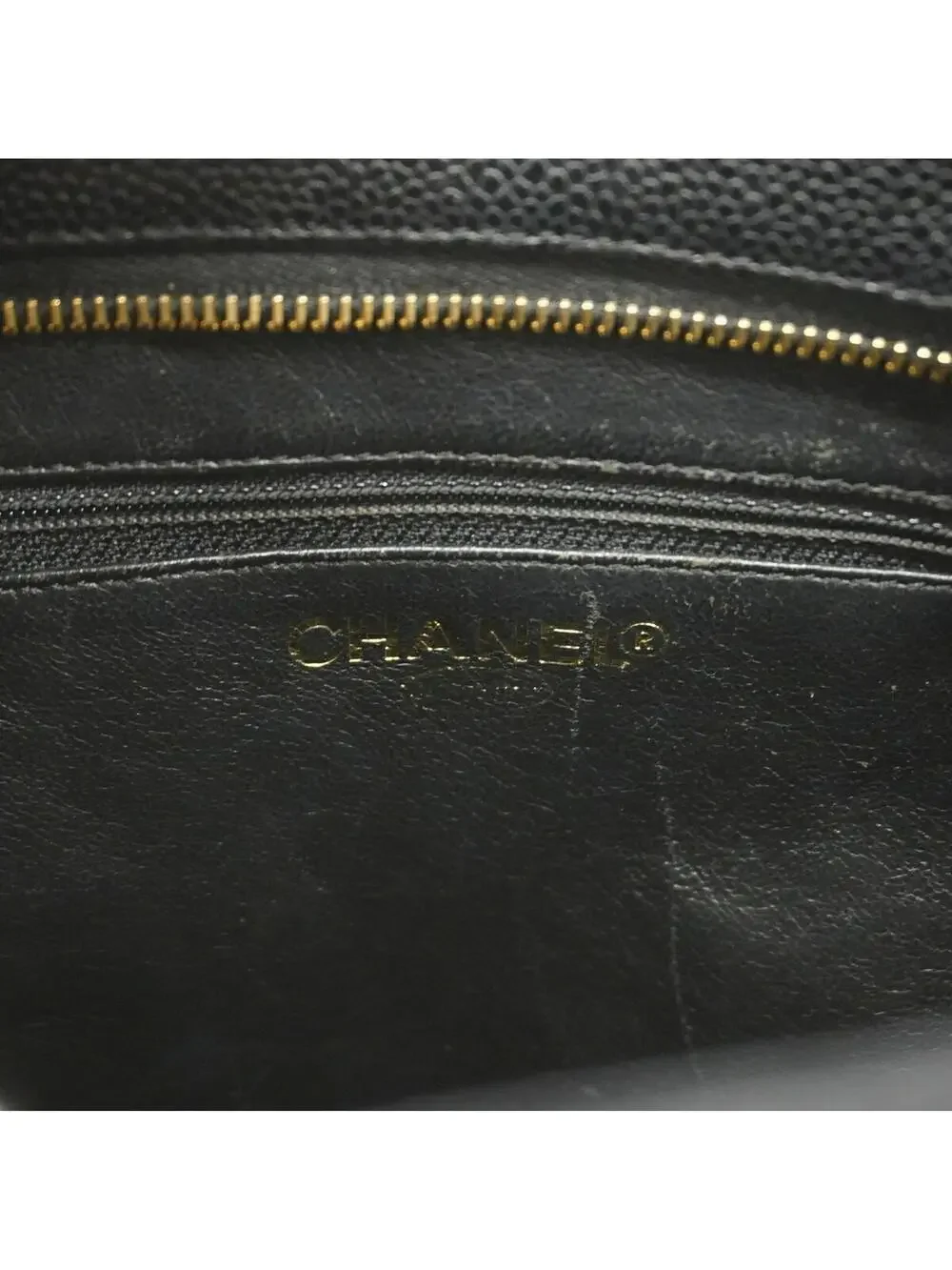 Chanel Medallion Tote Quilted Caviar #342111C19B